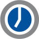 Clock 7 Auschnitt des Logos